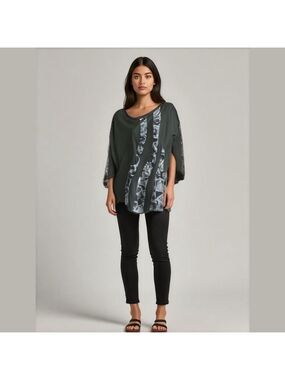 han feier blouse women’s size 1X